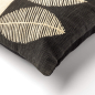 Preview: Dutch Decor Kissenhülle 'Danee' 45 x 45 cm Raven - Schwarz